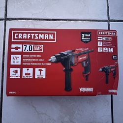 craftsman hammer drill 7.0 - Used once!!!!