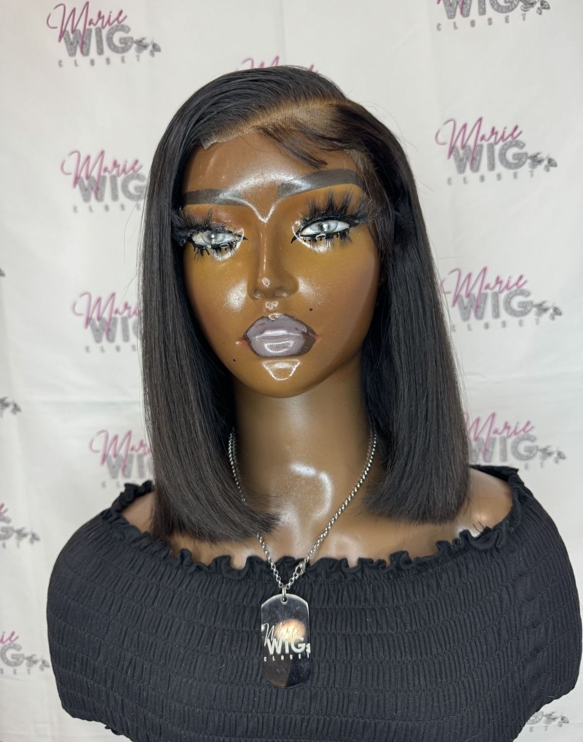 Handmade Wig With Raw Indian Hair
