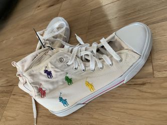 Ralph Lauren size 5 1/2 Youth high tops