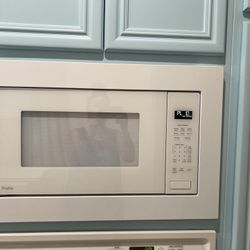 Profile Built-In Microwave - White