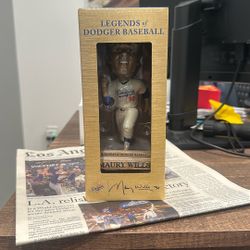 Maury Wills Bobblehead 