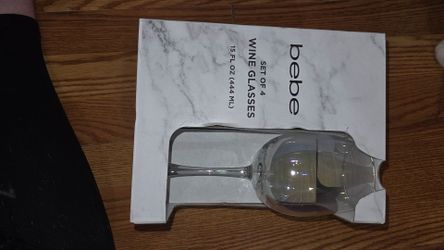 Bebe wine glasses