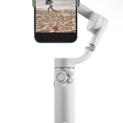 DJI OM 5 Smartphone Gimbal Stabilizer, 3-Axis Phone Gimbal, Built-In Extension Rod, Portable and Foldable, Android and iPhone Gimbal with ShotGuides, 