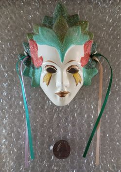 Small Venetian mask; Wall decor
