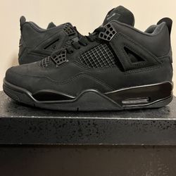 Size 10 Jordan 4 Retro Black Cat