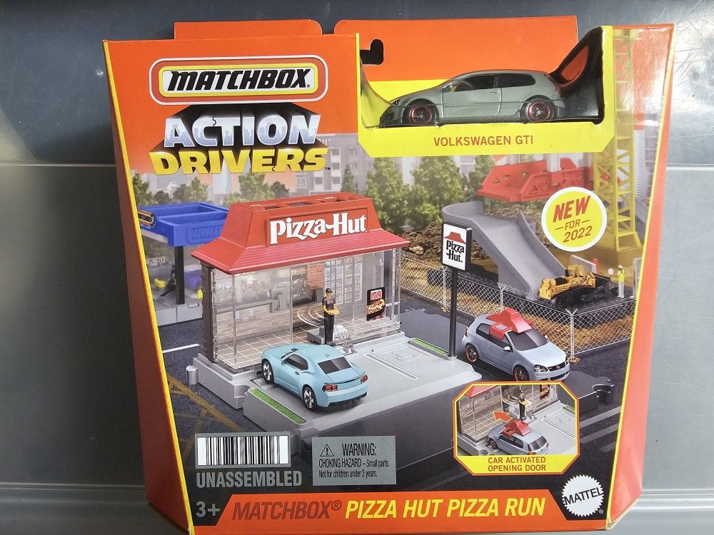 Hot Wheels Matchbox Action Drivers (Pizza Hut)
