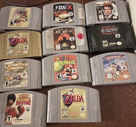 Nintendo 64 N64 And Snes Super Nintendo Games 