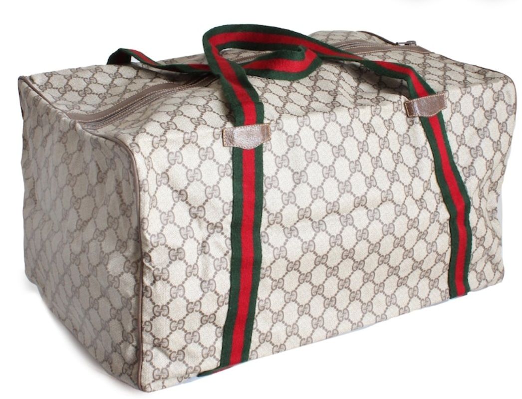 ***VINTAGE GUCCI DUFFLE BAG***