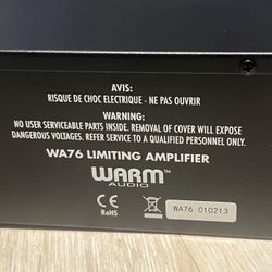 Warm Audio WA76 Limiting Amplifier