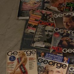 Collection of George Magazines
