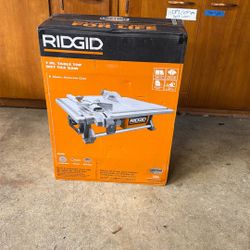 RIDGID 7” Wet Saw