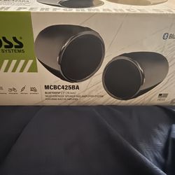 Boss High-Performance Bluetooth System Speakers And Amplifier System 3 Inches
