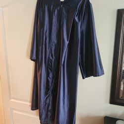 Free Nvy Blue Graduation Gown