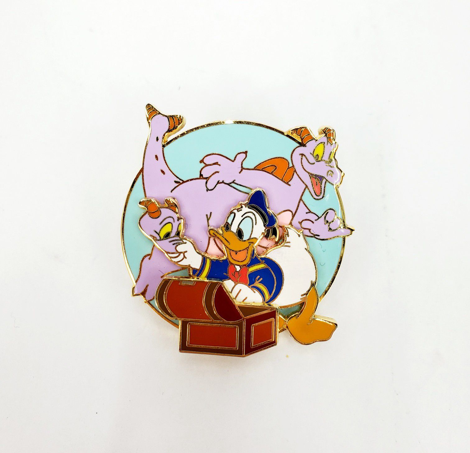 Disney Figment & Donald Duck 2002 (LE of 3,500) Pin Celebration Trading Pin