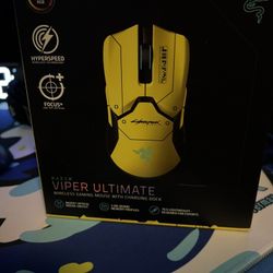 Razer viper ultimate Cyberpunk edition (wireless)