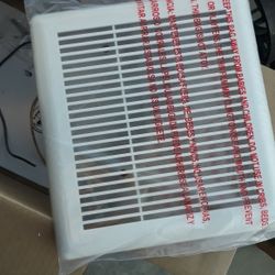 New Bath Exhaust Fan Cover Only