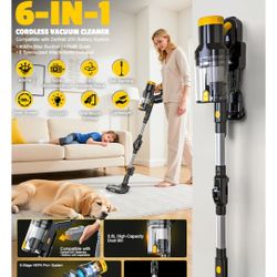 Cordless Vacuum Cleaner Compatible with DeWalt 20V Battery 