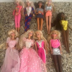 Vintage 1970’s - 1990’s Barbie’s $10 Each 
