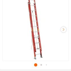 20 ft. Fiberglass Extension Ladder (19 ft. Reach Height) with 300 lb. Load Capacity Type IA Duty Rating
