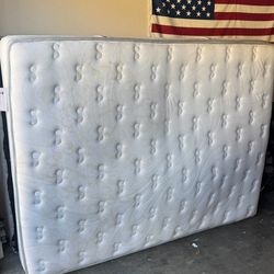 Used Queen Mattress with Box Spring