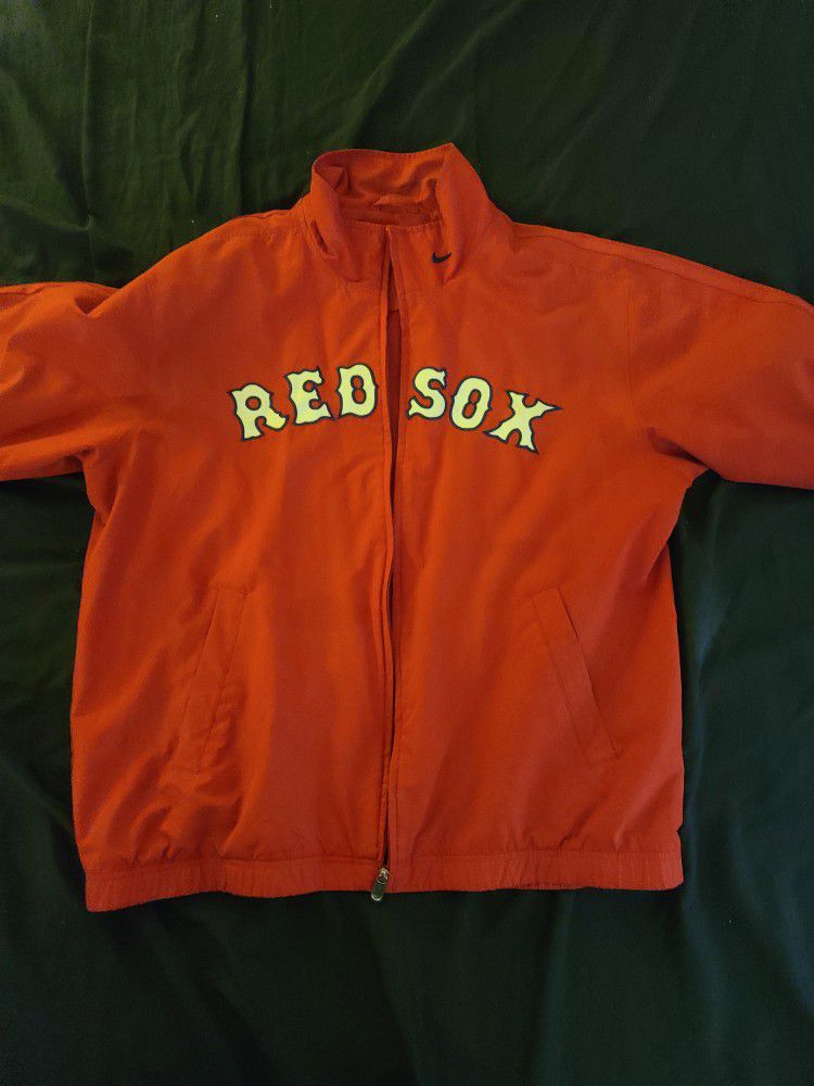 Nike Team Boston Red Sox Windbreaker | Large | Red/White | Genuine Merchandise | MLB