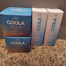 Coola Brand Eye Lift Cream And Facial Moisturizer Serum 