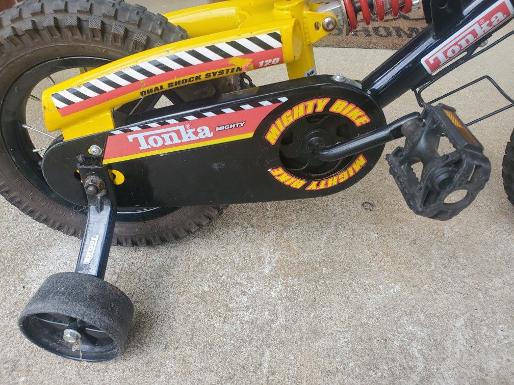 Tonka mighty bike dual shocks 2025