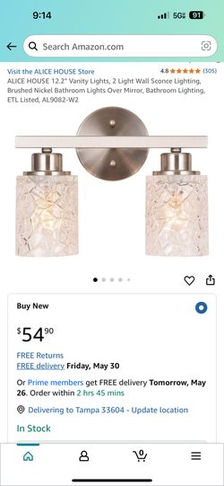 Vanity Lights For Bathroom