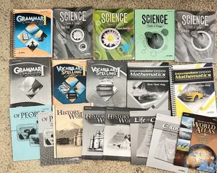 Abeka 7 grade homeschool teacher/parent kit curriculum