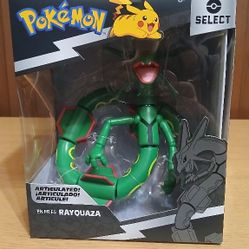 Rayquaza Pokemon Select Series 1 Jarwares 6 Inch Articulated Figure Toy New