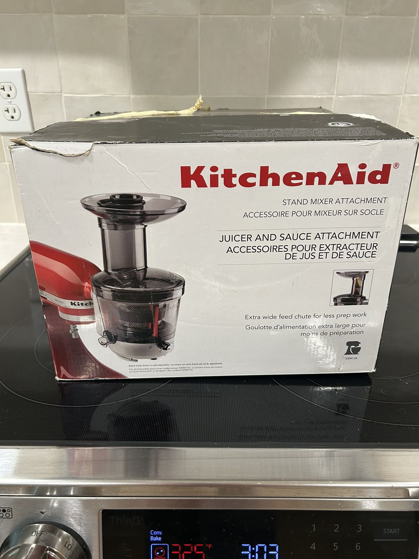 KitchenAid Stand mixer Juicer And Sauce Attachment