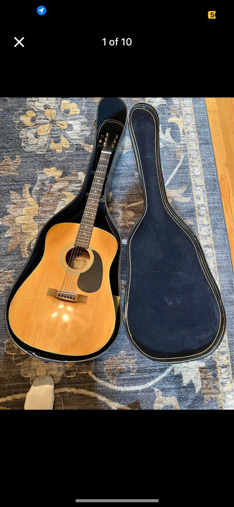 Sigma Martin DM2 Acoustic Guitar