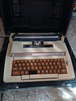 Vintage typewriter