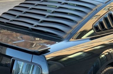 Rear window  louver
