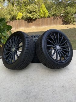 BRAND NEW 245/45 Michelin Pilot Sport TIRES (with 19in TSW rims)