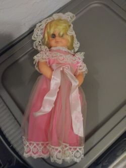 Vintage musical jenny doll