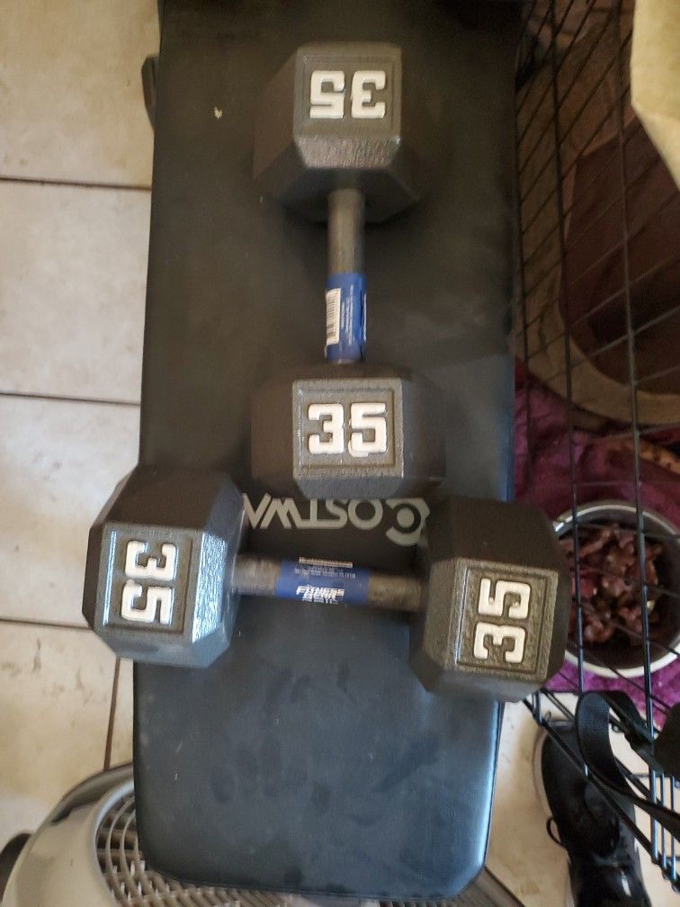 Dumbbells 35lbs 