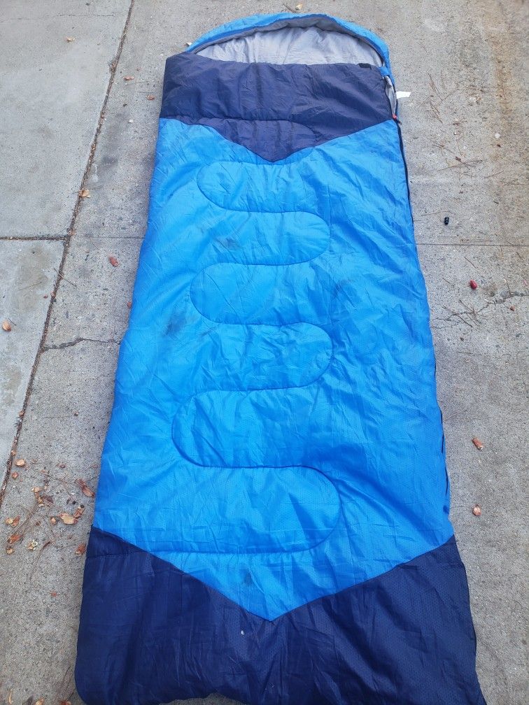 Blue Sleeping Bag