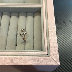 3 STONE PANDORA RING