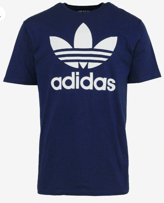 New 4X Mens Adidas Trefoil Graphic Tee (5) Available
