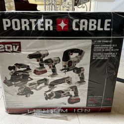 Porter Cable Tool Set 8 Piece Brand NEW 