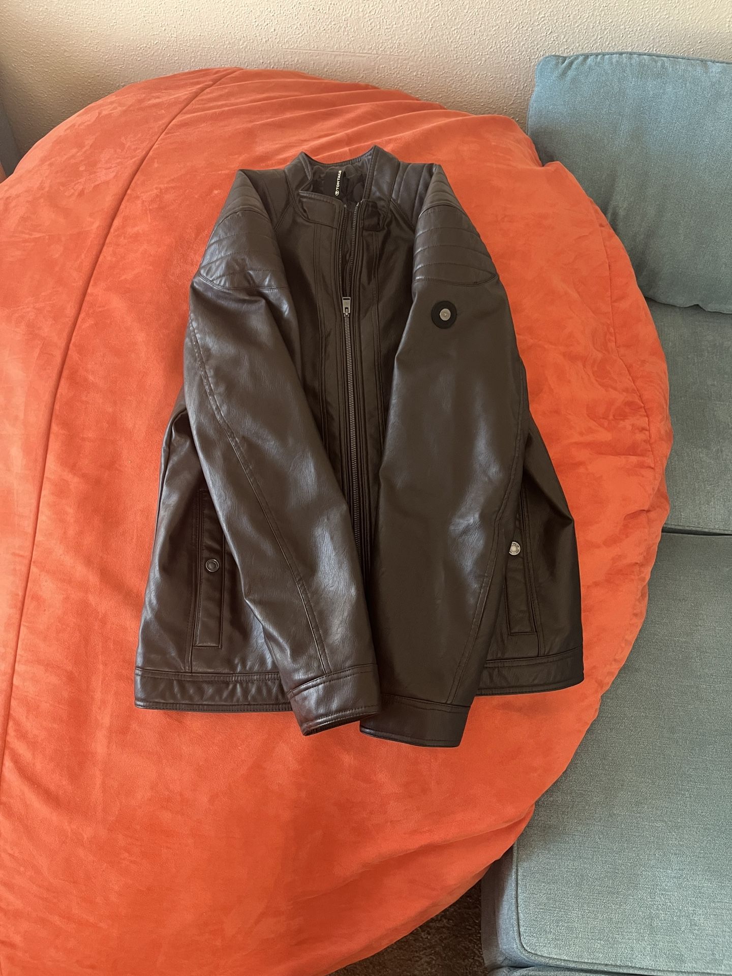 Men’s Dark Brown Leather Jacket