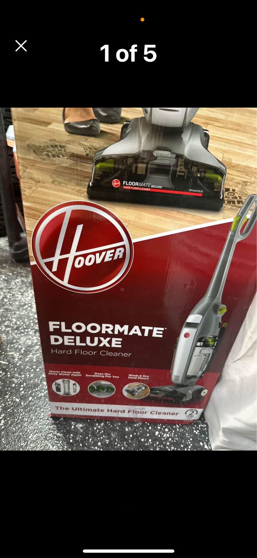 Hoover Floormate Deluxe Hard Floor Cleane