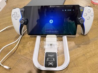 PlayStation Portable with charging dock