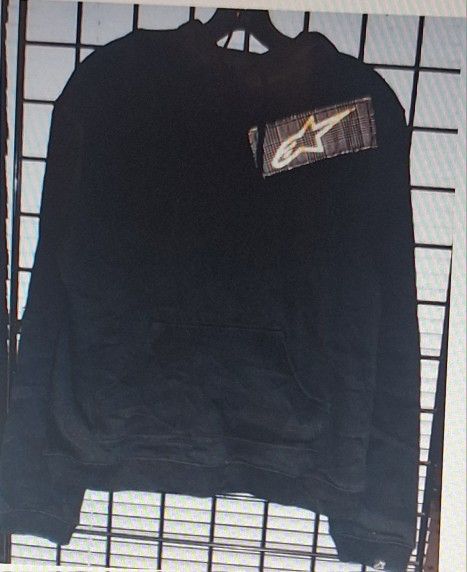 Alpinestar Women Pullover Hoodie Sweatshirt Black