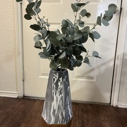 Vase & Eucalyptus 