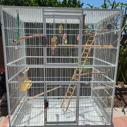 Bird Cage With Stand