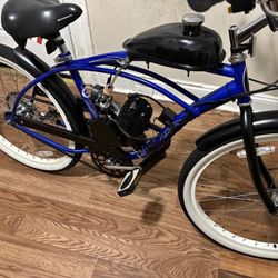 80 Cc gas bike, willing to trade for a electric bike
