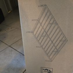 Full SIZE HYBRID MATTRESS BED IN A BOX AND METAL FRAME