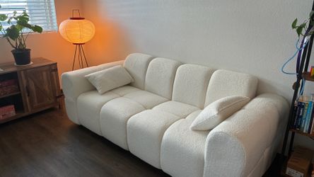 White couch 85’
